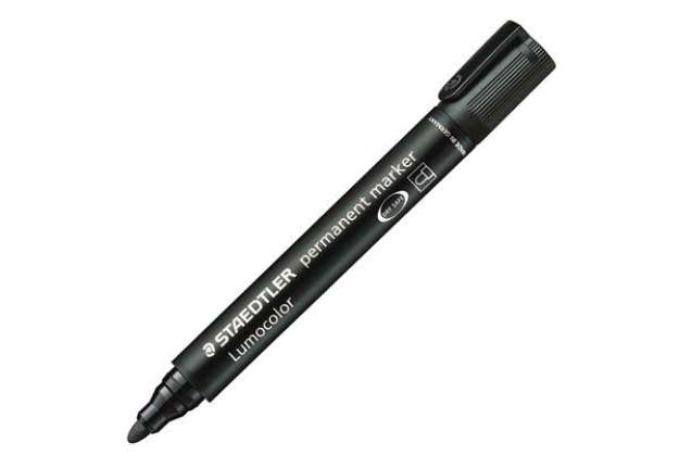 Immagine di Marcatore Lumocolor Permanent 352 - punta tonda - tratto 2 mm - nero - Staedtler