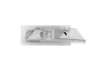 Immagine di Lame di ricambio Westcott 18 mm forma trapezoidale argento Conf. 10 pezzi - E-84020 00
