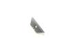 Immagine di Lame di ricambio Westcott 18 mm forma trapezoidale argento Conf. 10 pezzi - E-84020 00