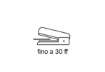 Immagine di Cucitrice a pinza ZENITH 590 Fun Rosso Trasparente/Bianco 0205901872