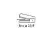 Immagine di Cucitrice a pinza ZENITH 551 alluminio  0205511047