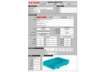 Immagine di Portacorrispondenza ARDA Mydesk polipropilene infrangibile turchese 33,5x25,4x7 cm - 85510TU
