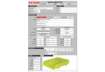 Immagine di Portacorrispondenza ARDA Mydesk polipropilene infrangibile verde 33,5x25,4x7 cm - 85510V