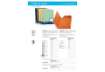 Immagine di Cartellina 3 lembi Favini FOLDER 3L Luce&Acqua 200 g/m² 24,5x34,5cm arancio 56 conf.25 - A50E434