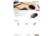 Immagine di Mouse ottico a 3 tasti Trust Optical TM-101 nero 24271