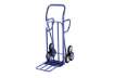 Immagine di Carrello in acciaio Serena Group 55 x 52-80 x h. 140 cm blu portata 150 kg - manico singolo - HT4028