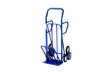 Immagine di Carrello in acciaio Serena Group 55 x 52-80 x h. 140 cm blu portata 150 kg - manico singolo - HT4028