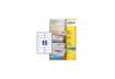 Immagine di Etichette bianche per buste AVERY QuickDRY™ 99,1x33,9 mm - 16 et/foglio - stampanti inkjet - cf. 25