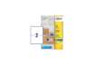 Immagine di Etichette bianche per pacchi AVERY QuickDRY™ 199,6x143,5 mm - 2 et/foglio - stampanti inkjet - cf. 2