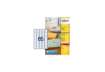 Immagine di Etichette poliestere trasparenti lucide AVERY QuickPEEL™ 38,1x21,2 mm - 65 et/foglio - laser conf. 2