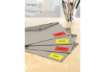 Immagine di Etichette verde fluo con angoli arrotondati TICO Copy Laser  99,1x34 mm 16 et/foglio - conf. 70 fogl