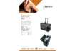 Immagine di Borsa pilota con trolley Alassio SILVANA in pelle 48,5x23x37 cm nero 92705