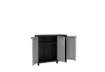 Immagine di Armadietto a tre ante TERRY Twist Black 102B grigio/nero 102x39x91,5 cm 1002711