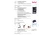 Immagine di Datario con testo PAGATO TRODAT PRINTY ECO 4750/L2 in plastica 41x24 mm blu-rosso - 141062