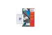 Immagine di Badge adesivi in seta acetata AVERY 63,5x29,6 mm 20 fogli - L4784-20