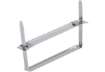 Immagine di Clip fermafogli Q-Connect passo 80 mm metallo conf. da 50 - KF26083