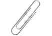 Immagine di Fermagli Q-Connect filo d'acciaio nichelato 77 mm conf. da 100 - KF01320