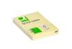 Immagine di Foglietti riposizionabili Q-Connect 63 g/m² giallo 76x51mm 12 blocchetti da 100 ff - KF10501
