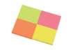 Immagine di Foglietti riposizionabili Q-Connect g/m² colori intensi 38x51 mm 4 blocchetti da 50 ff - KF10510