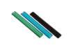 Immagine di Poggiapolsi da tastiera in gel Q-Connect 49x5,5x2,3 cm blu trasparente KF20088