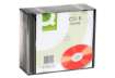 Immagine di CD-R Q-Connect Slimline Jewel Case 700 MB 80 min 52X conf. da 10 pezzi - KF00419