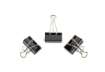 Immagine di Molle Double Click Q-Connect Foldback nero 19 mm conf. da 10 - KF01282