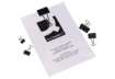 Immagine di Molle Double Click Q-Connect Foldback nero 32 mm conf. da 10 - KF01284