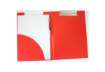 Immagine di Cartella portablocco con molla Q-Connect A4 - Protocollo rosso KF01302
