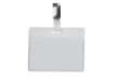 Immagine di Portabadge Q-Connect plastica 90x60 mm con clip - Security badge chiuso Confezione da 25 pezzi - KF0