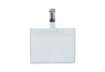Immagine di Portabadge Q-Connect plastica 90x60 mm con clip - Security badge chiuso Confezione da 25 pezzi - KF0