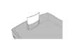 Immagine di Cassettiera IMPULS HAN in polistirolo con 4 cassetti chiusi per A4/C4 grigio-trasparente - 1012-63