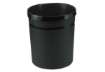 Immagine di Cestino gettacarte GRIP 18L HAN in polipropilene con 2 impugnature nero 18190-13