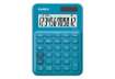 Immagine di Calcolatrice da tavolo CASIO solare o batteria - 12 cifre - azzurro MS-20UC-BU-W-EC