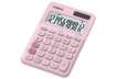 Immagine di Calcolatrice da tavolo CASIO solare o batteria - 12 cifre - Rosa MS-20UC-PK-W-UC