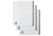Immagine di Divisore numerico Q-Connect grigio XL 24,5x29,7 cm ppl 1-10 KF01846