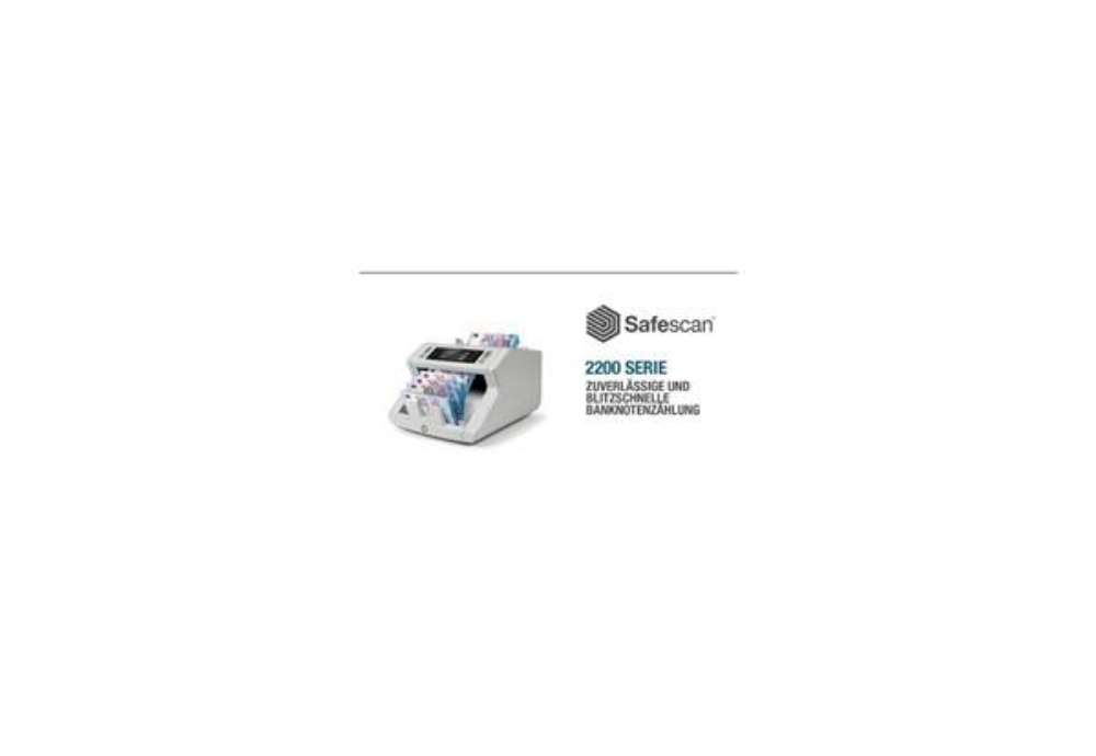 Immagine di Contabanconote automatico Safescan UV 2210 G2 grigio - 115-0708