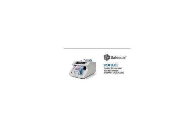 Immagine di Contabanconote automatico Safescan UV 2210 G2 grigio - 115-0708