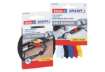 Immagine di Nastro fermacavi tesa On & Off 12 mm x 20 cm colori misti conf. da 5 - 55236-00000-01