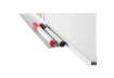 Immagine di Pannelli Bi-office Maya combinata sughero/acciaio 90x60 cm. bianco XA0303170