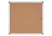 Immagine di Bacheca in sughero Bi-Office Enclore con cornice in alluminio 6xA4 VT620101150