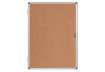 Immagine di Bacheca in sughero Bi-Office Enclore con cornice in alluminio 9xA4 VT630101150