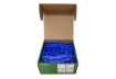 Immagine di Clip fermafogli Q-Connect blu passo 8 cm conf. 100 pezzi - KF02282