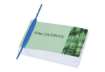 Immagine di Clip fermafogli Q-Connect blu passo 8 cm conf. 100 pezzi - KF02282