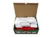Immagine di Clip fermafogli Q-Connect rosso passo 8 cm conf. 100 pezzi - KF02281
