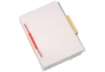 Immagine di Clip fermafogli Q-Connect rosso passo 8 cm conf. 100 pezzi - KF02281