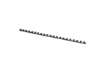 Immagine di Dorsi a spirale in PVC per rilegatura Q-Connect A4 - 21 anelli 8 mm - fino a 40 ff nero - conf. 100