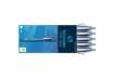 Immagine di Penna a sfera a scatto Schneider Slider Rave ricaricabile tratto XB blu P132503