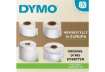 Immagine di Rotolo da 320 etichette Dymo LabelWriter Disch./Badge 54x70 mm bianco S0722440