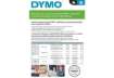 Immagine di Rotoli da 220 etichette Dymo LabelWriter Spediz./Badge 101x54 mm bianco value pack da 12 rotoli - S0