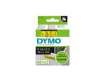 Immagine di Nastro per etichettatrici Dymo D1 12 mm x 7 m nero/giallo S0720580